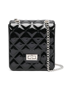 Стеганая сумка на плечо, черный Monnalisa