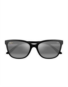 Солнцезащитные очки Honi «кошачий глаз», черный Maui jim