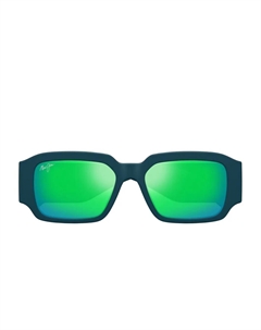 Солнцезащитные очки kupale straight, синий Maui jim