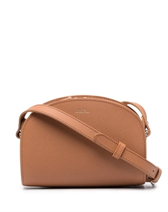 Маленькая сумка на плечо Sac Demi-Lune, коричневый A.p.c.