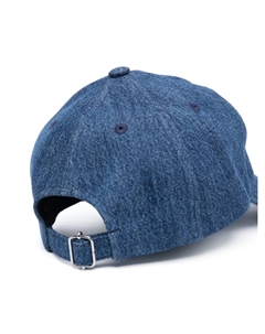 Джинсовая бейсболка с логотипом, синий A.p.c.