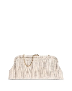 Клатч Skylar с цепочкой, белый Jimmy choo