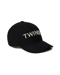 Кепка с вышитым логотипом, черный Twin-set kids