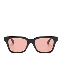 Солнцезащитные очки America в квадратной оправе, черный Retrosuperfuture