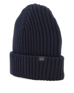 Ребристая шапка с логотипом, черный Paul & shark