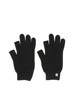 Перчатки на пуговицах, черный Rick owens