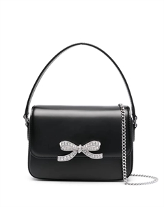 Сумка через плечо с бантом, черный Self-portrait