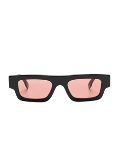 Солнцезащитные очки Colpo в прямоугольной оправе, черный Retrosuperfuture