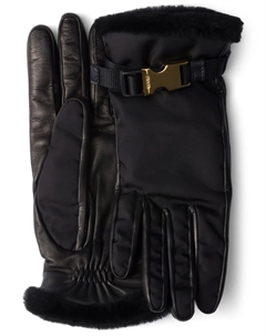 Перчатки Re-Nylon, черный Prada