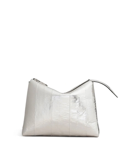 Маленький клатч Lina, серебяный Khaite