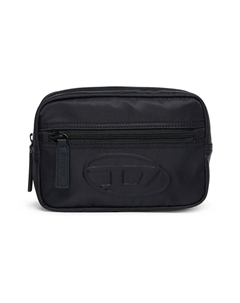 Сумка на молнии с тисненым логотипом, черный Diesel kids