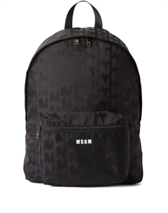 Рюкзак с логотипом, черный Msgm