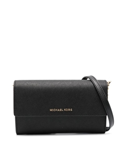 Клатч с логотипом, черный Michael michael kors