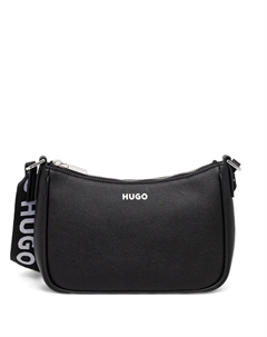 Сумка через плечо с логотипом, черный Hugo