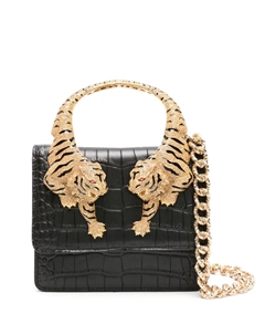 Сумка-тоут Roar среднего размера, черный Roberto cavalli