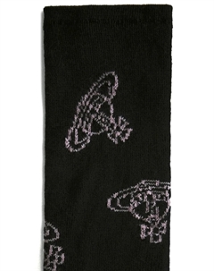 Перчатки-митенки Orb, черный Vivienne westwood