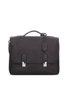 Кожаный портфель Ulysse Longchamp, черный