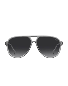 Солнцезащитные очки в круглой оправе, серый Hugo