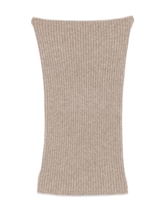 Шарф-снуд в рубчик, нейтральный Eric bompard