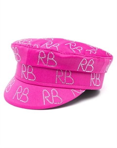 Декорированная фуражка с кристаллами, розовый Ruslan baginskiy