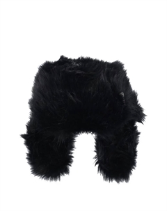 Пушистая шапка-ушанка, черный Ruslan baginskiy