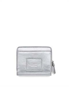 Мини-кошелек The Wallet, серебяный Marc jacobs