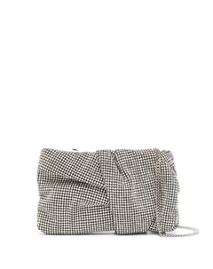 Клатч Bonny с кристаллами, серебяный Jimmy choo