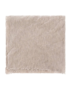 Кашемировый шарф с бахромой, нейтральный Isabel marant