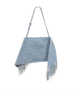 Сумка на плечо Scarf среднего размера, синий Jw anderson