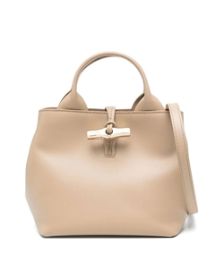 Маленькая сумка-тоут Le Roseau, нейтральный Longchamp
