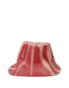 Плетеная шляпа с абстрактным узором, красный Yesey