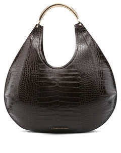 Большая сумка на плечо Hobo, коричневый Elisabetta franchi