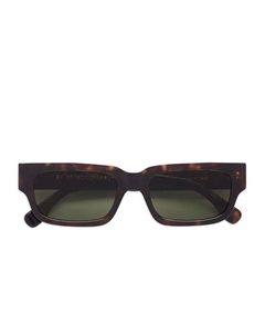 Солнцезащитные очки Roma в прямоугольной оправе, коричневый Retrosuperfuture