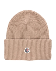 Шерстяная шапка бини, нейтральный Moncler
