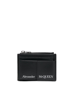Картхолдер с логотипом, черный Alexander mcqueen