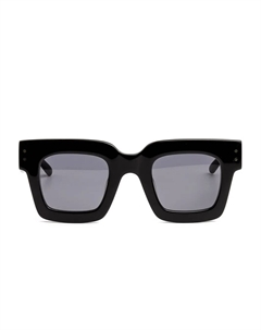Солнцезащитные очки Wren в квадратной оправе, черный Kaleos