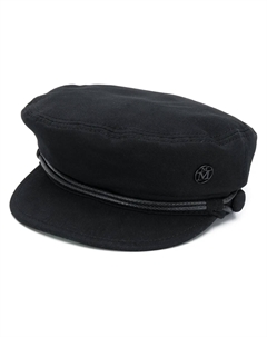 Однотонная фуражка, черный Maison michel