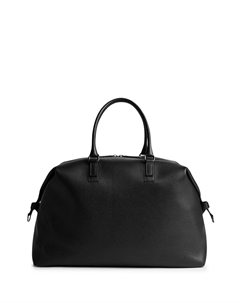 Сумка-тоут из зернистой ткани с логотипом, черный Dsquared2