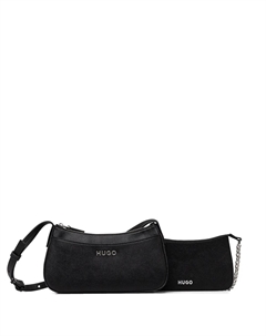 Сумка через плечо с логотипом, черный Hugo