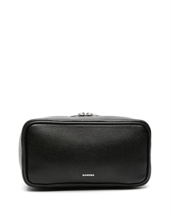 Несессер с логотипом, черный Sandro