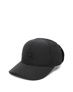 Бейсболка с декором Goggle, черный C.p. company