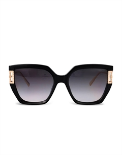 Солнцезащитные очки в оправе 'кошачий глаз', черный Chopard eyewear