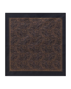 Шарф с узором пейсли, черный Etro