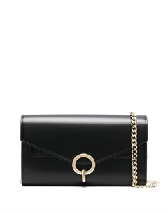 Клатч Yza с цепочкой, черный Sandro