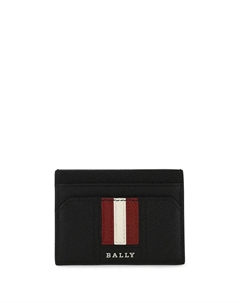 Визитница в полоску, черный Bally