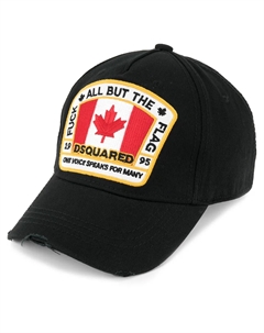 Бейсболка с нашивкой-логотипом, черный Dsquared2