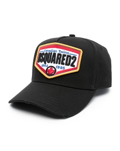 Бейсболка с вышитым логотипом, черный Dsquared2