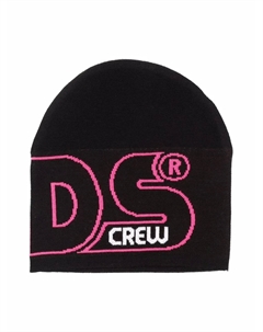 Шапка бини с логотипом, черный Gcds kids
