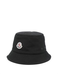 Панама с нашивкой-логотипом, черный Moncler