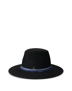Шляпа с логотипом, черный Maison michel